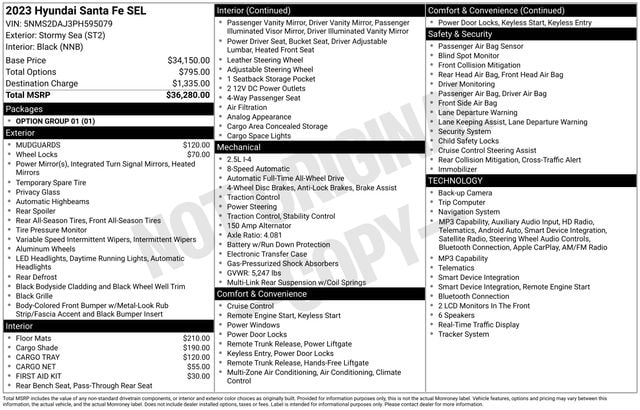 hyundai santa fe 2023 5NMS2DAJ3PH595079 image hyundai santa fe 2023 5NMS2DAJ3PH595079 image